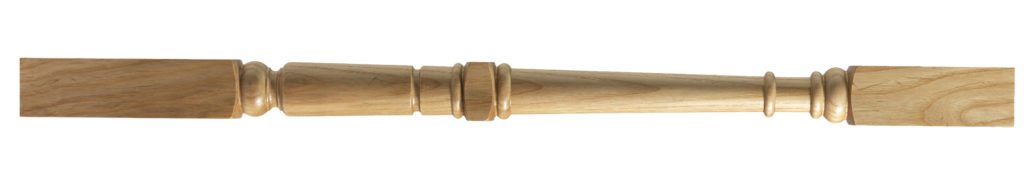 0992 – Bespoke spindles 55 x 55mm to customers own design for a bespoke staircase.