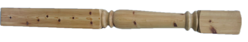 CLEARANCE -  Pine Half Dalton Newel Post 1500mm x 115mm