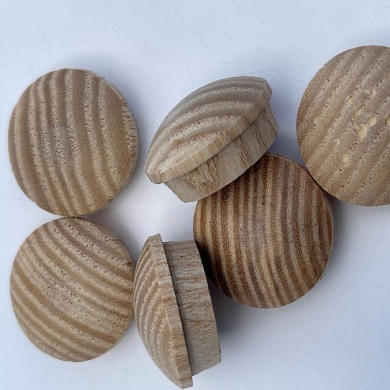 CLEARANCE - Ash Mushroom Plugs 19mm x 5mm Pack of 236