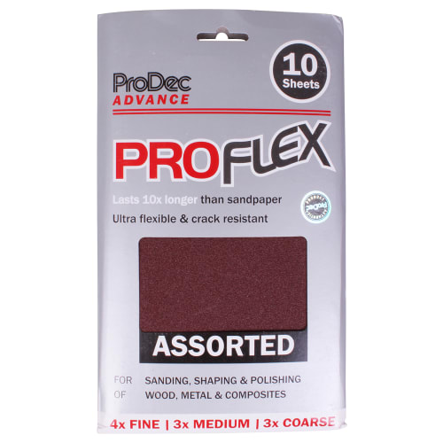 ProDec Advance ProFlex 10pk Assorted Sheets