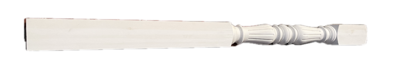 CLEARANCE - White Primed Pine Lonsdale Half NT210 Complete Newel 115mm x 1500mm