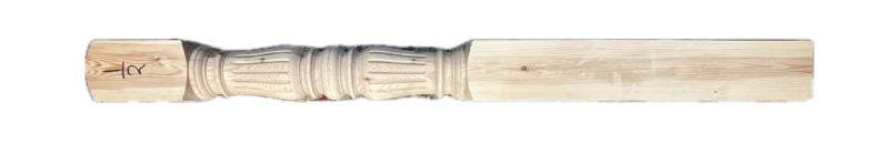 CLEARANCE: Pine Lonsdale Half NT210 Newel Post. 140mm x 1500mm.