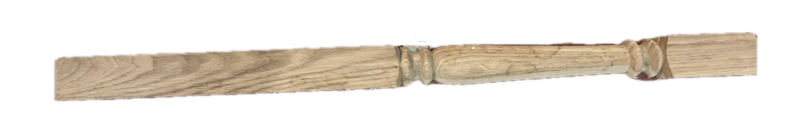 CLEARANCE - Oak Half Dalton NT210 Complete Newel 115mm x 1500mm Water Damage